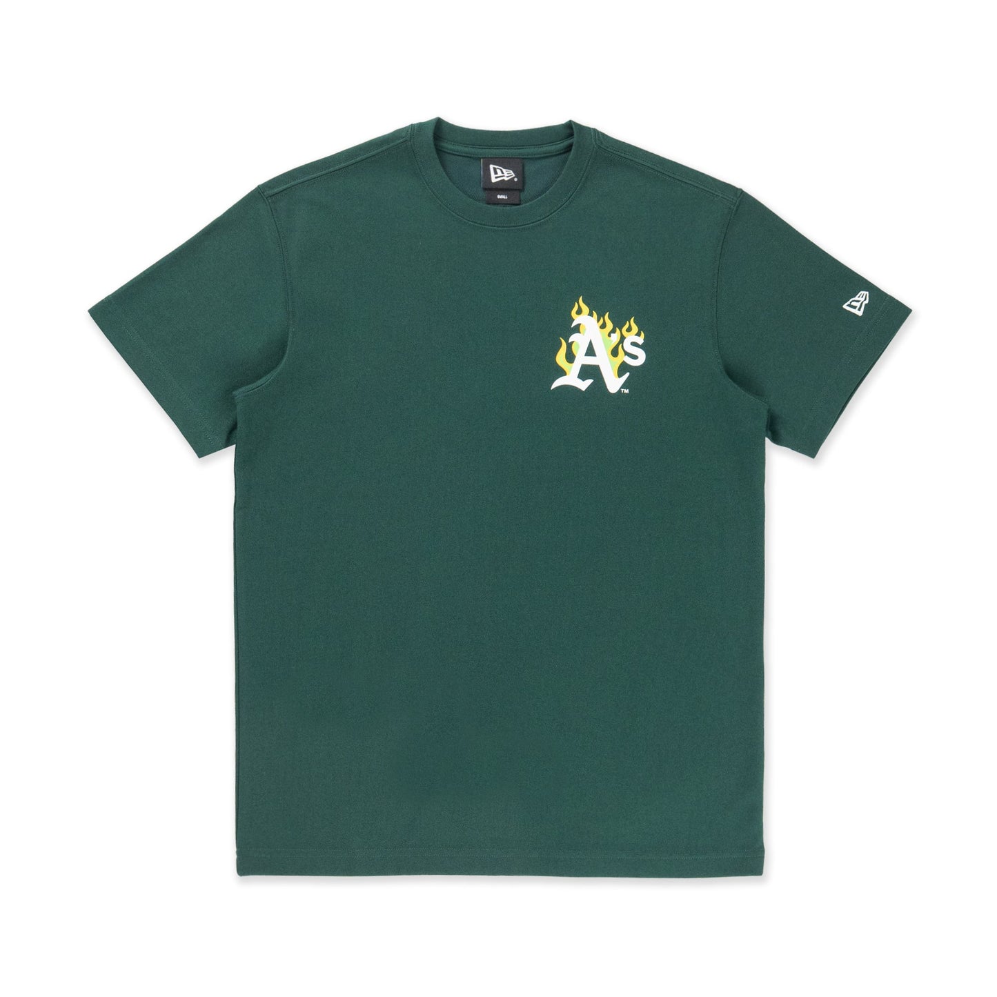 Oakland Athletics Fire Pack Dark Green Short Sleeve T-Shirt