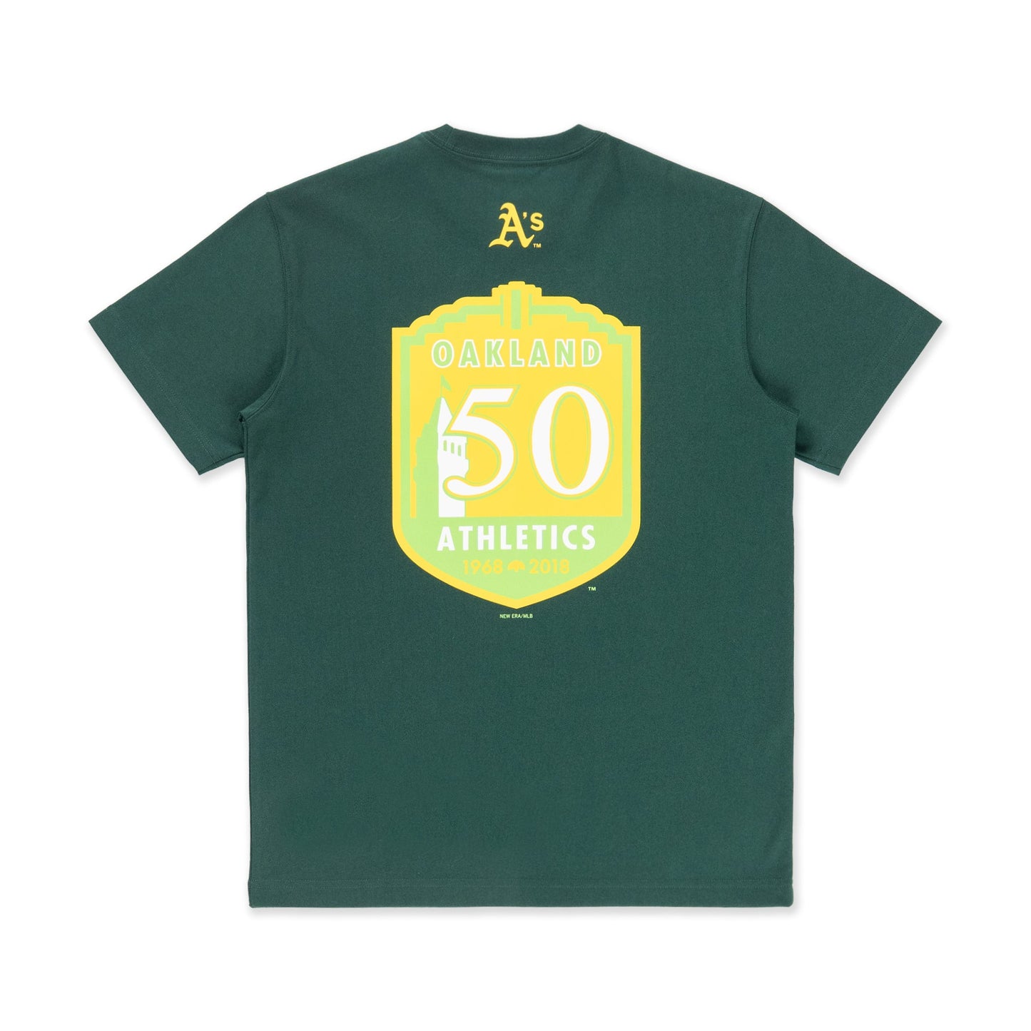Oakland Athletics Fire Pack Dark Green Short Sleeve T-Shirt