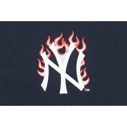 New York Yankees Fire Pack Navy Short Sleeve T-Shirt