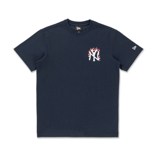 New York Yankees Fire Pack Navy Short Sleeve T-Shirt