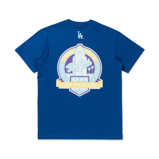 Los Angeles Dodgers Fire Pack Dark Royal Short Sleeve T-Shirt