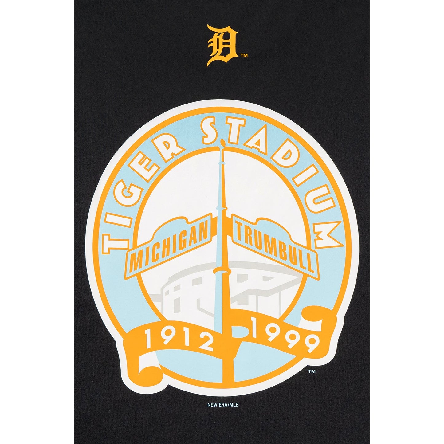 Detroit Tigers Fire Pack Black Short Sleeve T-Shirt