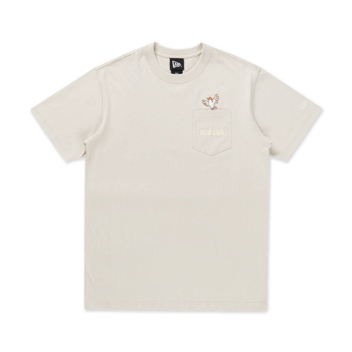 New Era Earth Day Vintage Stone Pocket Short Sleeve T-Shirt