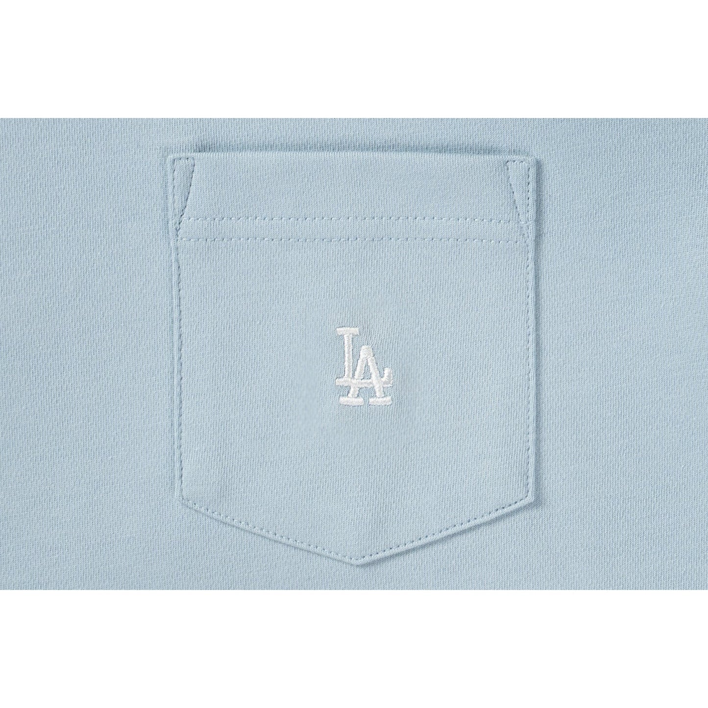 Los Angeles Dodgers Color Era Soft Blue Short Sleeve Pocket T-Shirt