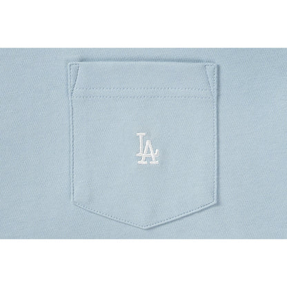 Los Angeles Dodgers Color Era Soft Blue Short Sleeve Pocket T-Shirt