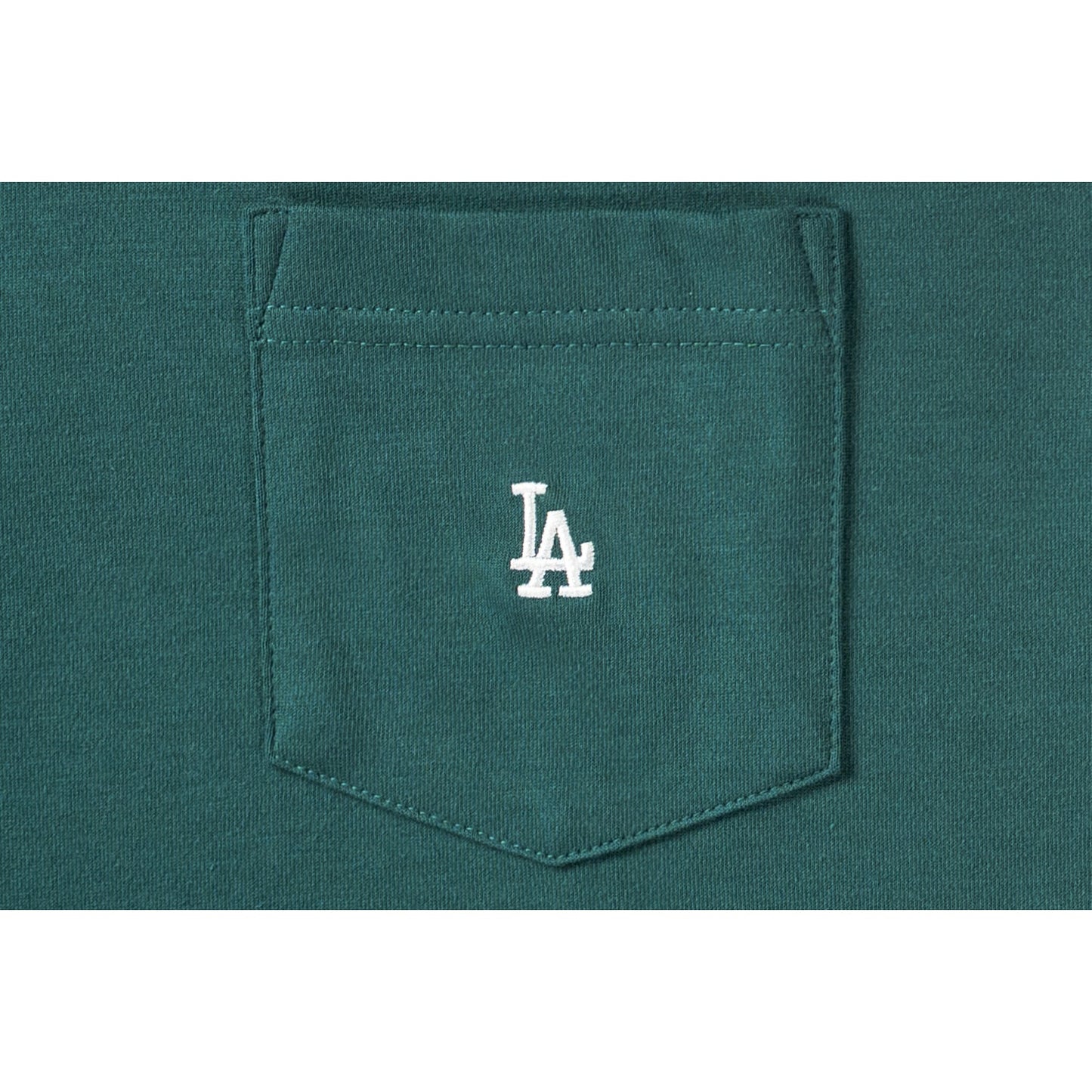 Los Angeles Dodgers Color Era Pine Needle Green Short Sleeve Pocket T-Shirt