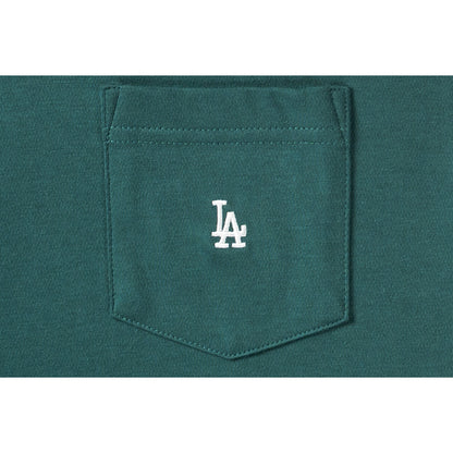 Los Angeles Dodgers Color Era Pine Needle Green Short Sleeve Pocket T-Shirt