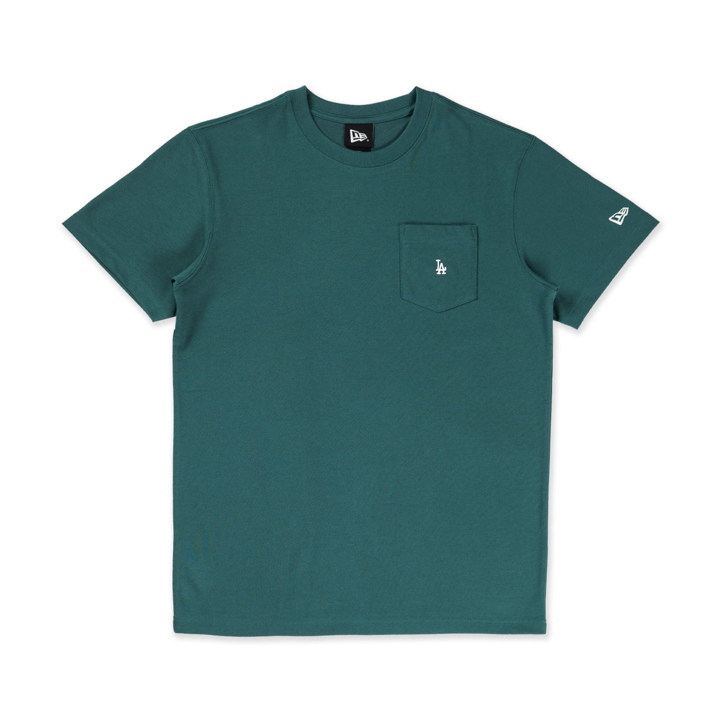 Los Angeles Dodgers Color Era Pine Needle Green Short Sleeve Pocket T-Shirt