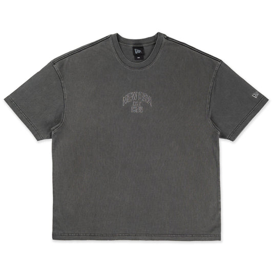 New Era Street Archived Black Oversized Short Sleeve T-Shirt