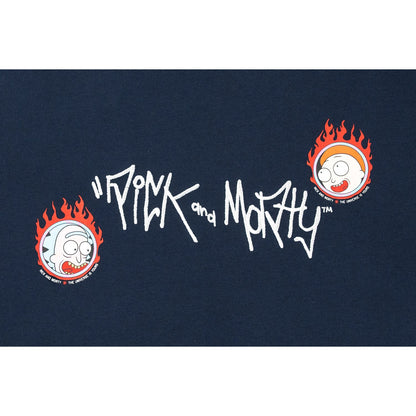 New Era x Rick and Morty Oceanside Blue Oversized Short Sleeve T-Shirt