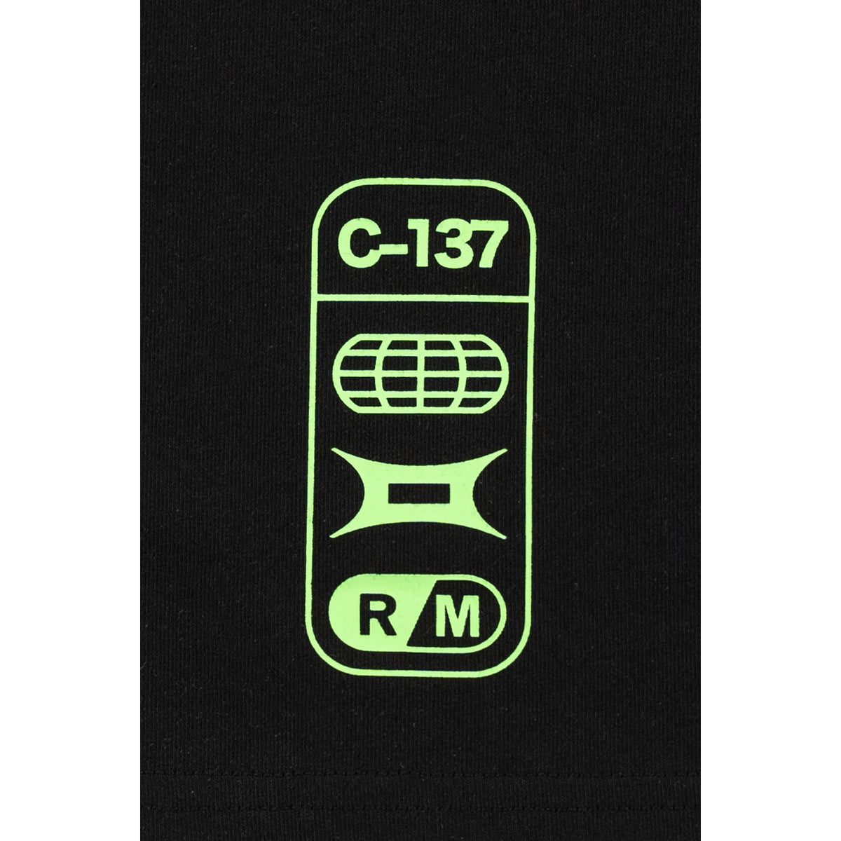 New Era x Rick and Morty Black Oversized Short Sleeve T-Shirt