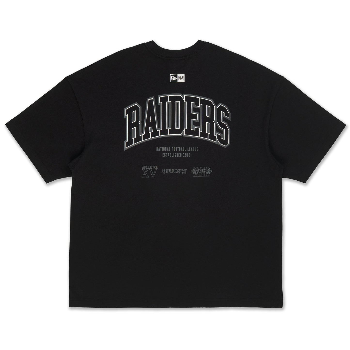 Las Vegas Raiders Wear Black Oversized Short Sleeve T-Shirt