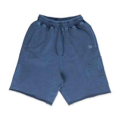 New Era Street Archived Oceanside Blue Knit Shorts