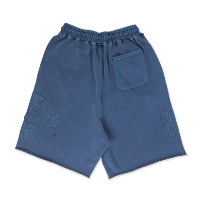 New Era Street Archived Oceanside Blue Knit Shorts