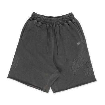 New Era Street Archived Black Knit Shorts