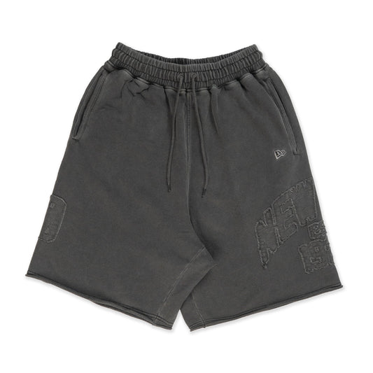 New Era Street Archived Black Knit Shorts