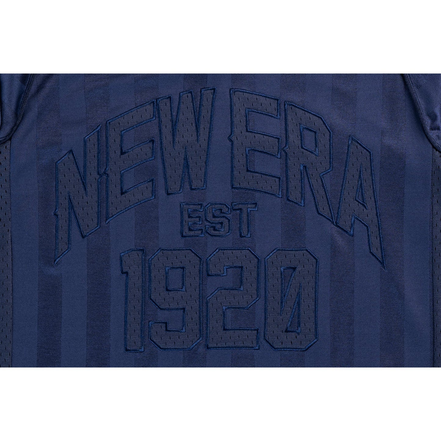 New Era 1920 Wordmark Street Archived Navy Short Sleeve American Football Jersey