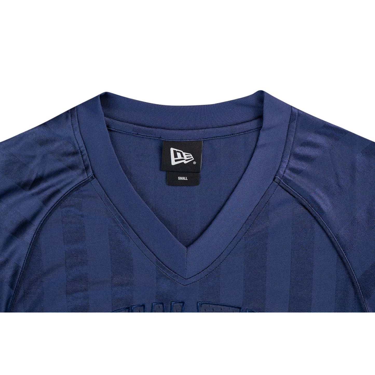 New Era 1920 Wordmark Street Archived Navy Short Sleeve American Football Jersey