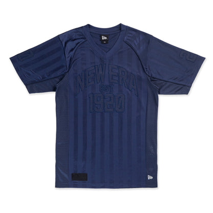 New Era 1920 Wordmark Street Archived Navy Short Sleeve American Football Jersey