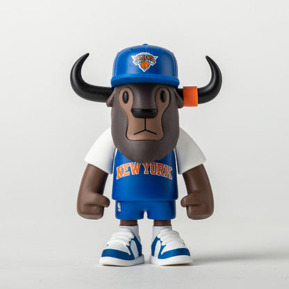 New York Knicks NBA FFALO Blue Mini Buffalo Figure