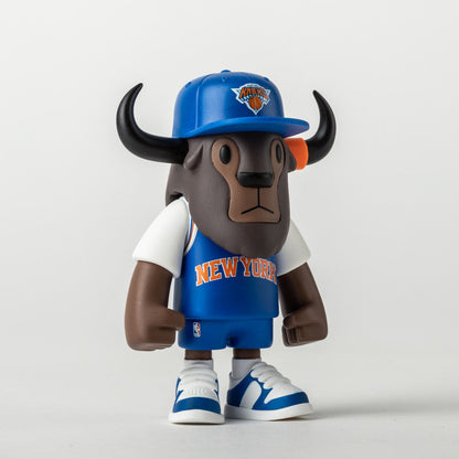 New York Knicks NBA FFALO Blue Mini Buffalo Figure