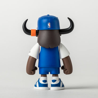 New York Knicks NBA FFALO Blue Mini Buffalo Figure