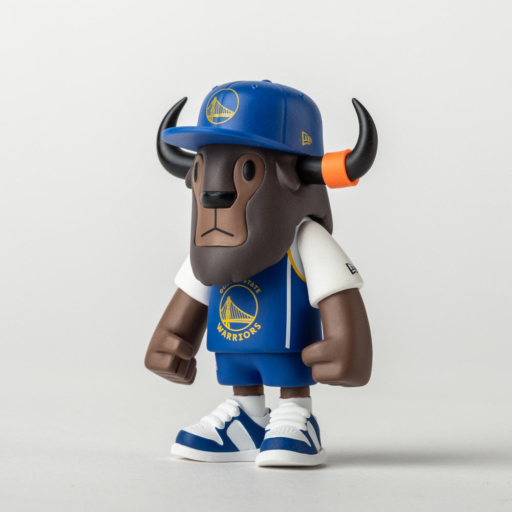 Golden Warriors NBA FFALO Blue Mini Buffalo Figure