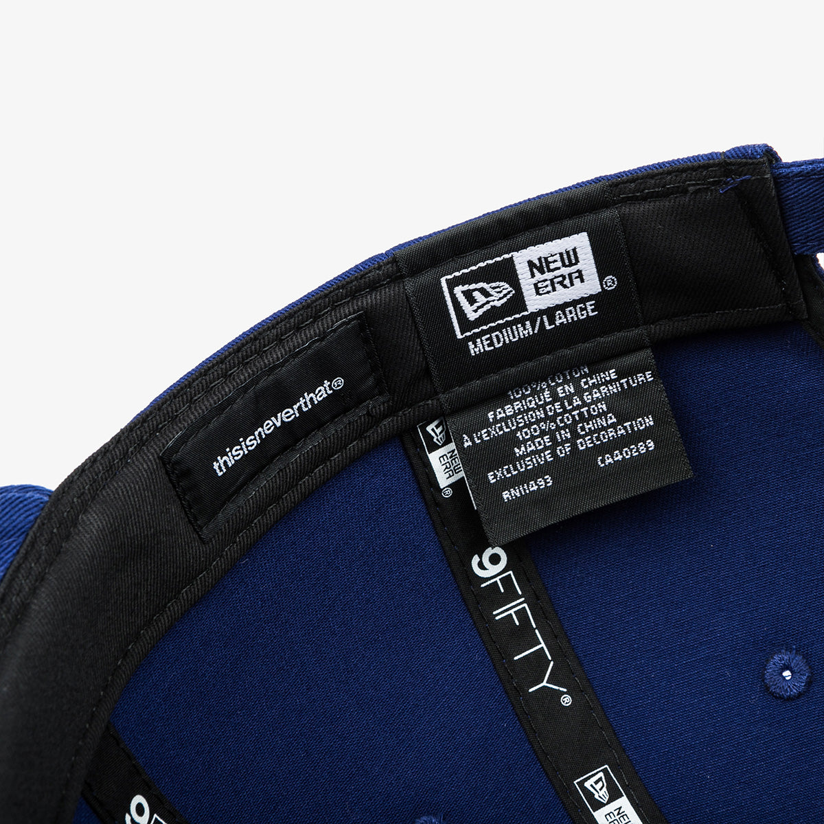 9FIFTY Retro Crown Los Angeles Dodgers New Era x thisisneverthat Dark Royal Adjustable