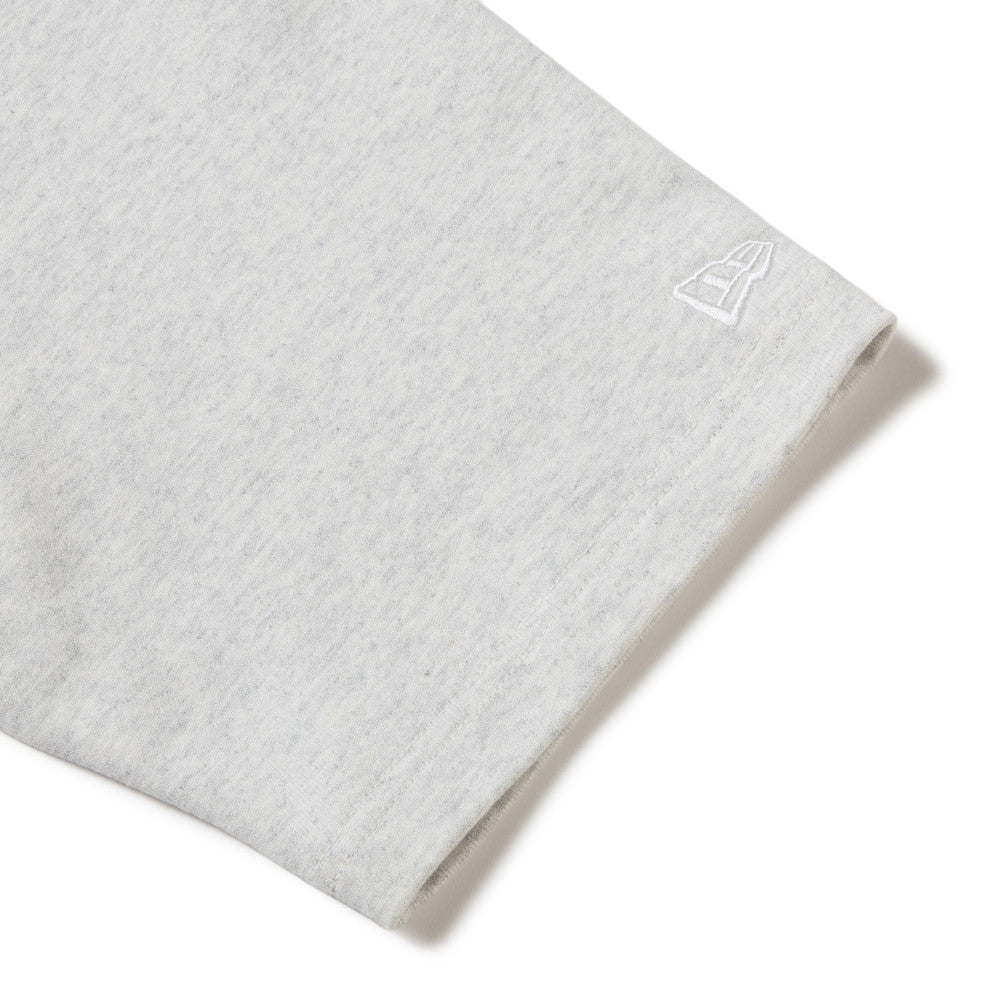 New Era Stripe Gray Oversized Short Sleeve Rugby Shirt