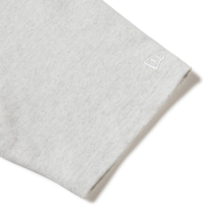 New Era Stripe Gray Oversized Short Sleeve Rugby Shirt