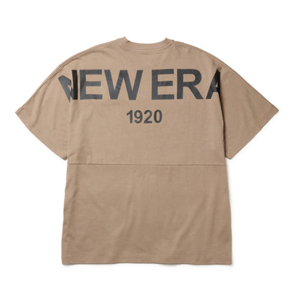 New Era 1920 Distressed Brown Oversized Short Sleeve T-Shirt