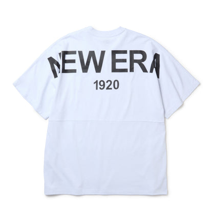 New Era 1920 Distressed White Oversized Short Sleeve T-Shirt