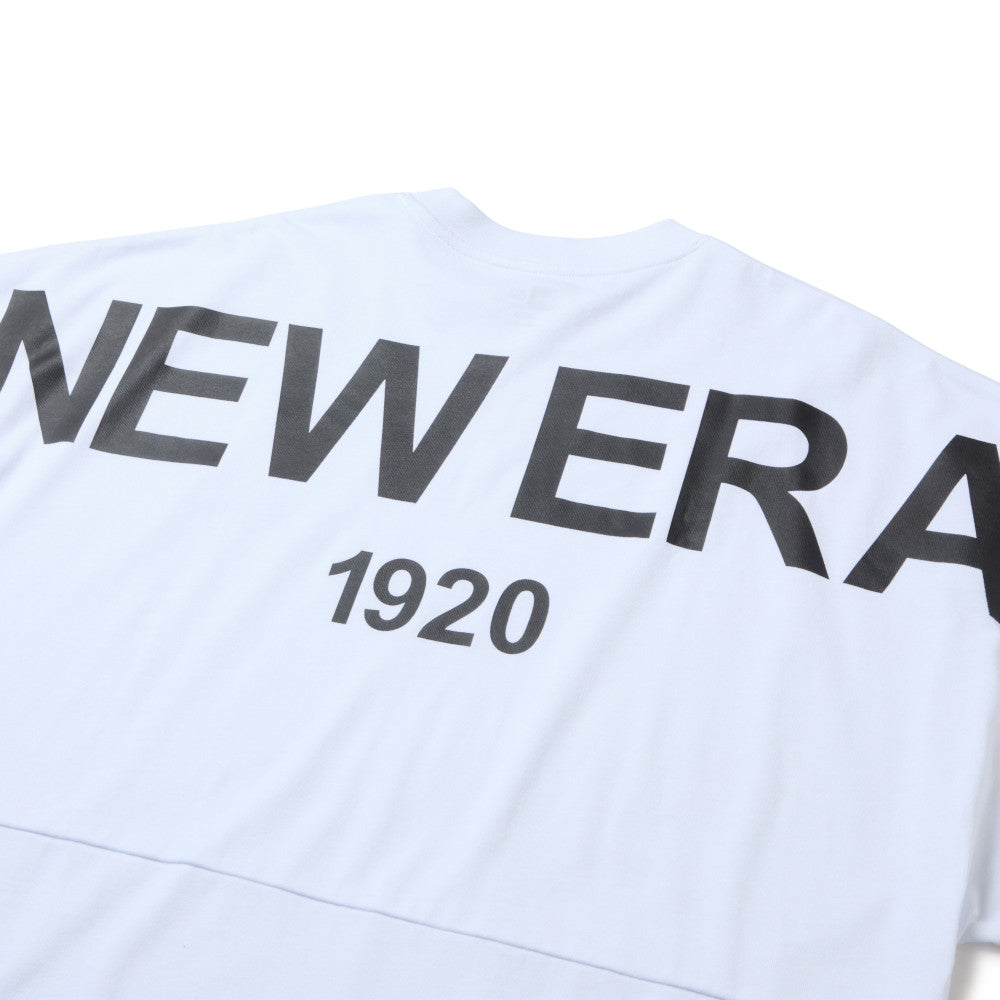 New Era 1920 Distressed White Oversized Short Sleeve T-Shirt