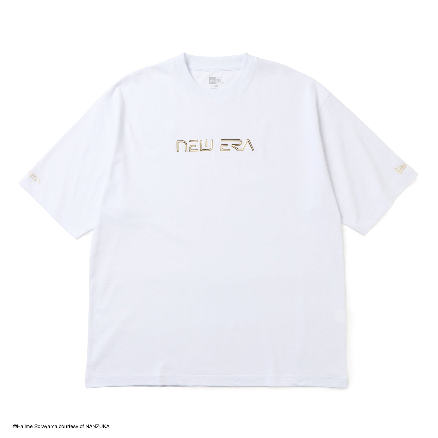 New Era x MLB x Hajime Sorayama White Oversized Short Sleeve T-Shirt
