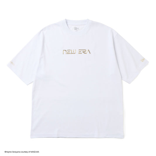 New Era x MLB x Hajime Sorayama White Oversized Short Sleeve T-Shirt