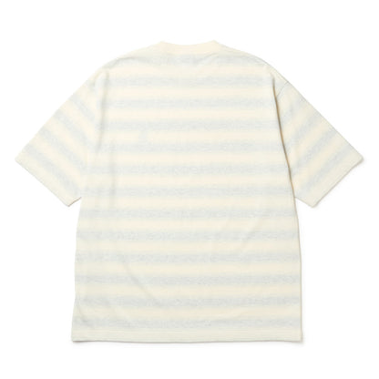 Los Angeles Dodgers Border Off White Oversized Short Sleeve T-Shirt