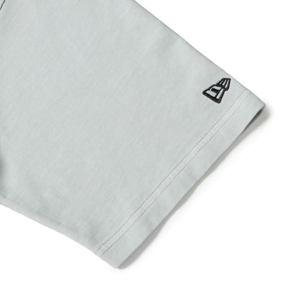 New Era Garment Dyed Box Logo Woven Patch Gray Short Sleeve T-Shirt