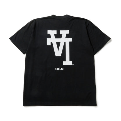 Los Angeles Dodgers Upside Down Black Short Sleeve T-Shirt