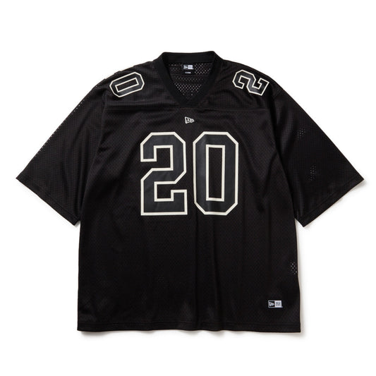 New Era Mesh Black Short Sleeve Football Jersey