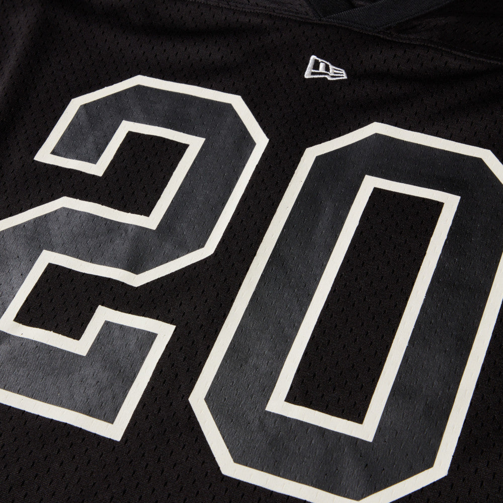 New Era Mesh Black Short Sleeve Football Jersey