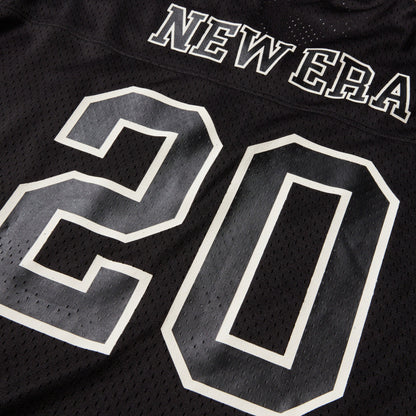 New Era Mesh Black Short Sleeve Football Jersey