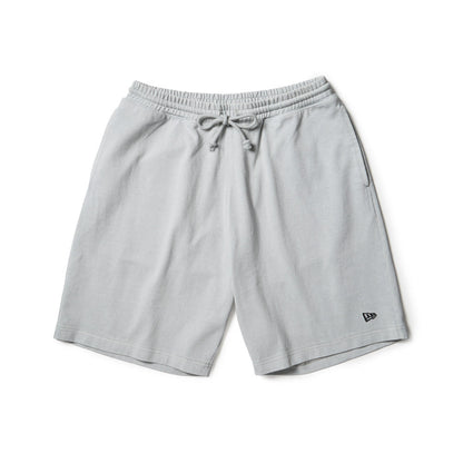 New Era Garment Dyed Heavyweight Cotton Gray Shorts