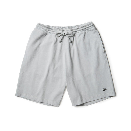 New Era Garment Dyed Heavyweight Cotton Gray Shorts