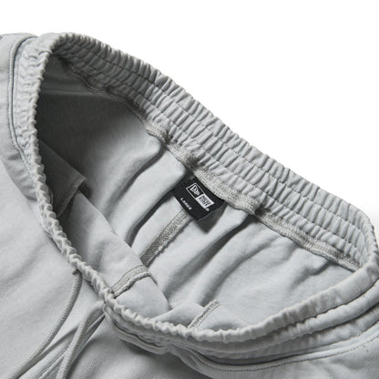 New Era Garment Dyed Heavyweight Cotton Gray Shorts