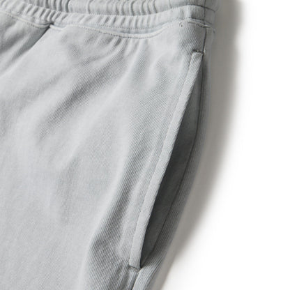 New Era Garment Dyed Heavyweight Cotton Gray Shorts