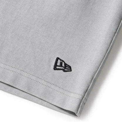 New Era Garment Dyed Heavyweight Cotton Gray Shorts