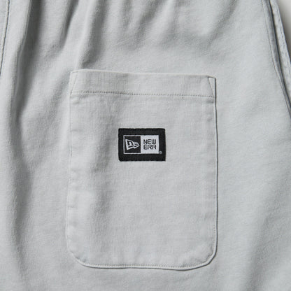 New Era Garment Dyed Heavyweight Cotton Gray Shorts