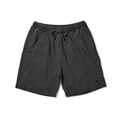 New Era Garment Dyed Heavyweight Cotton Charcoal Gray Shorts
