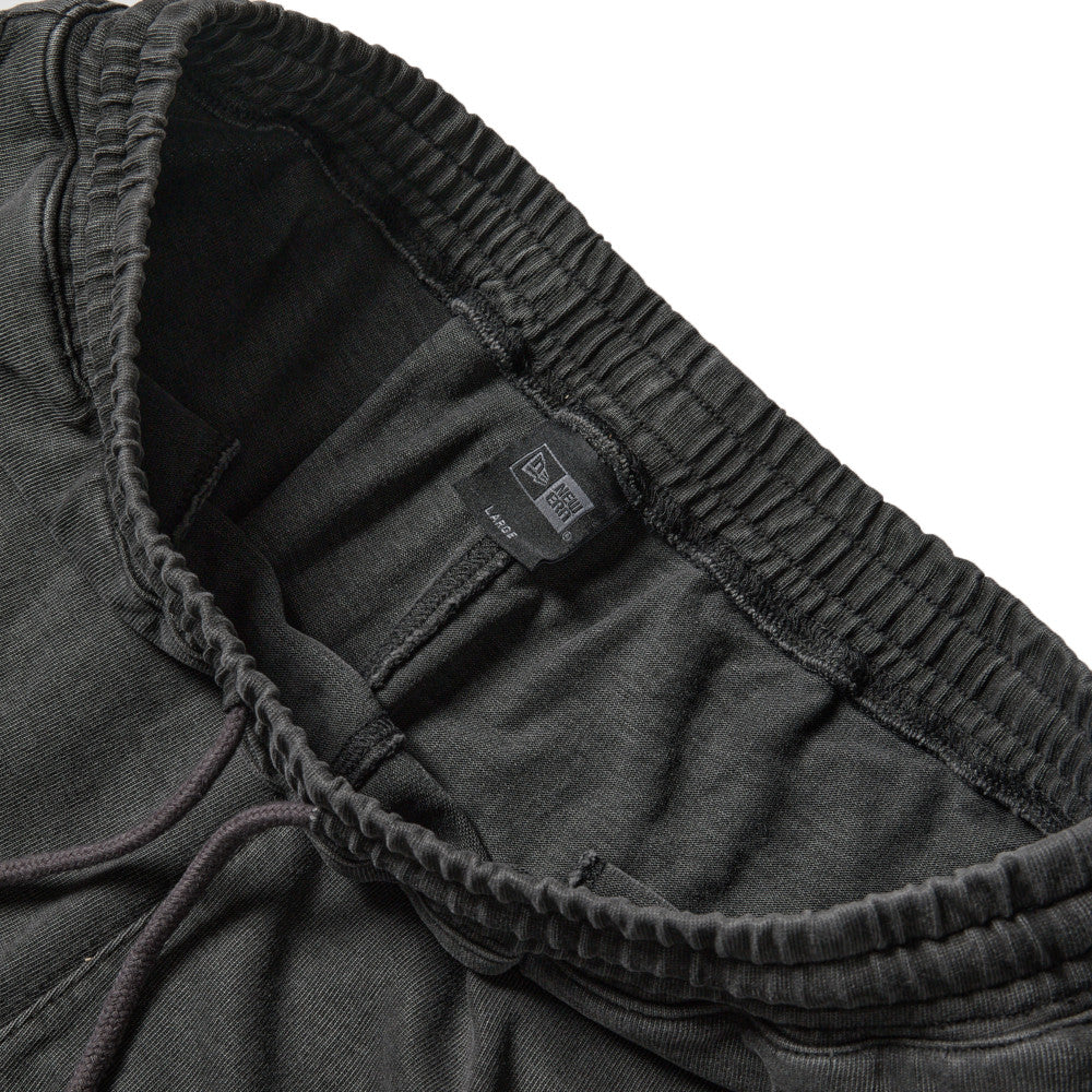 New Era Garment Dyed Heavyweight Cotton Charcoal Gray Shorts