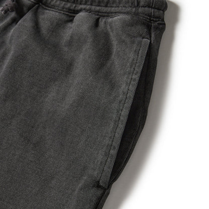New Era Garment Dyed Heavyweight Cotton Charcoal Gray Shorts